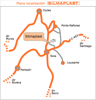 Mapa de situaci&oacute;n - Silmaplast